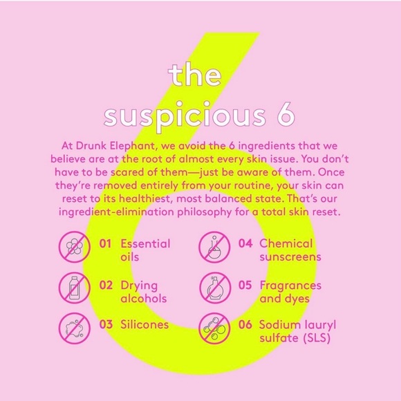 Drunk Elephant Pink and Green Skincare Packaging - Picture 4 of 8